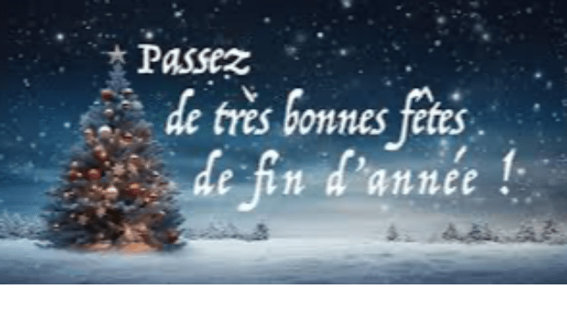 :tada: Meilleurs vœux de fin d’année ! :tada: