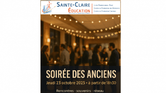 soirée rencontre des anciens de Sainte Claire et des tuteurs